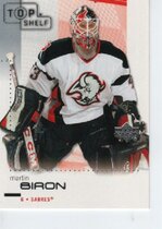 2002 Upper Deck Top Shelf #9 Martin Biron