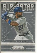 2013 Panini Prizm Superstar Spotlight #SS10 Matt Kemp
