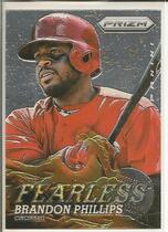 2013 Panini Prizm Fearless #F19 Brandon Phillips