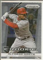 2013 Panini Prizm #201 Alfredo Marte