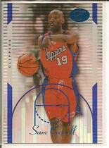 2006 Bowman Elevation Blue #28 Sam Cassell