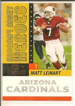 2007 Donruss Classics Monday Night Heroes Bronze #6 Matt Leinart