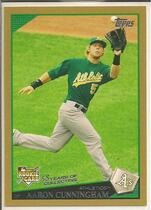 2009 Topps Gold Border Series 1 #237 Aaron Cunningham