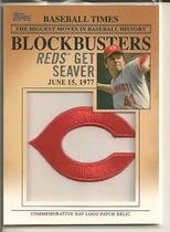 2012 Topps Update Blockbusters Commemorative Hat Logo Patch #BP-12 Tom Seaver