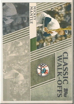 2012 Topps Classic Walk-Offs #CW-7 Mickey Mantle