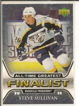 2005 Upper Deck All-Time Greatest (Finalist) #33 Steve Sullivan