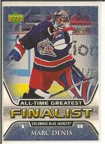 2005 Upper Deck All-Time Greatest (Finalist) #18 Marc Denis