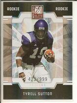 2009 Donruss Elite #197 Tyrell Sutton