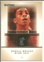 2004 Skybox Autographics Future Signs #17 Dorell Wright
