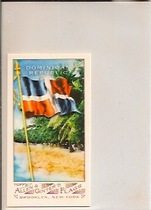 2007 Topps Allen & Ginter Mini Flags #43 Dominican Republic