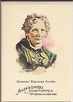 2008 Topps Allen & Ginter #313 Harriet Beecher