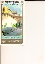 2010 Topps Allen & Ginter Mini Monsters of the Mesozoic #MM11 Diplodocus