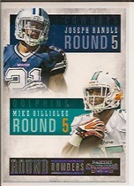 2013 Panini Contenders Round Numbers #14 Joseph Randle|Mike Gillislee
