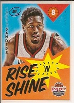 2012 Panini Past and Present Rise N Shine #79 Larry Sanders