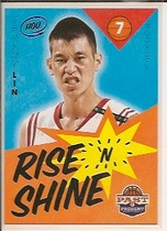 2012 Panini Past and Present Rise N Shine #48 Jeremy Lin