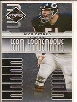 2008 Leaf Limited Team Trademarks #T-25 Dick Butkus