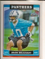 2006 Topps Chrome Refractors #202 Jovon Bouknight