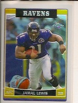 2006 Topps Chrome Refractors #161 Jamal Lewis