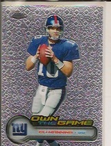 2006 Topps Chrome Own The Game #OTG15 Eli Manning