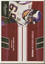 2011 Panini Prestige Prestigious Pros Red #29 Jared Allen