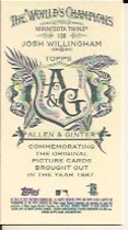 2012 Topps Allen and Ginter Mini A and G Back #138 Josh Willingham