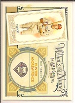 2012 Topps Allen and Ginter Whats in a Name #WIN30 Hunter Andrew Pence