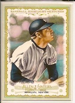 2012 Topps Allen and Ginter Baseball Highlights Sketches #BH-14 Mickey Mantle