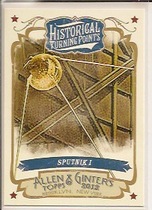 2012 Topps Allen and Ginter Historical Turning Points #HTP19 Sputnik