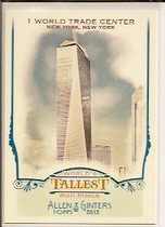 2012 Topps Allen and Ginter Worlds Tallest Buildings #WTB5 1 World Trade Center