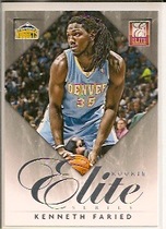 2012 Panini Elite Series Rookies #4 Kenneth Faried