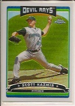 2006 Topps Chrome Refractors #228 Scott Kazmir