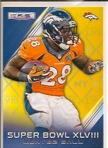 2014 Panini Rookies & Stars Super Bowl #SB11 Montee Ball