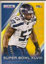 2014 Panini Rookies & Stars Super Bowl #SB20 Malcolm Smith