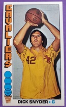 1976 Topps Base Set #2 Dick Snyder