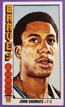 1976 Topps Base Set #61 John Shumate