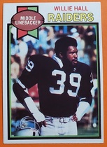 1979 Topps Base Set #235 Willie Hall