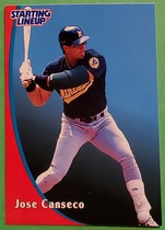 1998 Kenner Starting Lineup Cards #5 Jose Canseco