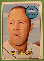 1969 Topps Base Set #613 Jim Beauchamp