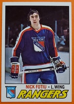 1977 Topps Base Set #11 Nick Fotiu