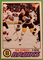1977 O-Pee-Chee OPC Base Set #59 Bobby Schmautz