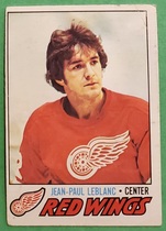 1977 O-Pee-Chee OPC Base Set #133 J.P. Leblanc