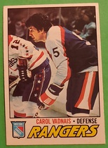 1977 O-Pee-Chee OPC Base Set #154 Carol Vadnais