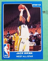 1983 Star All-Star Game #21 Jack Sikma