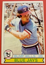 1979 Topps Base Set #369 Bump Wills