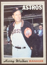 1970 Topps Base Set #32 Harry Walker