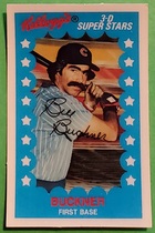 1982 Kelloggs Base Set #2 Bill Buckner