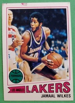 1977 Topps Base Set (White Stock Back) #33 Jamaal Wilkes