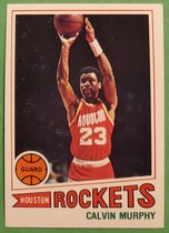 1977 Topps Base Set (White Stock Back) #105 Calvin Murphy