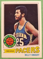 1977 Topps Base Set (White Stock Back) #110 Billy Knight