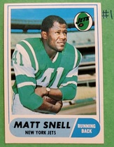 1968 Topps Base Set #117 Matt Snell